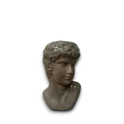 Umidificatore in Ceramica a Forma di Viso uomo - 3 Colori Assortiti - 