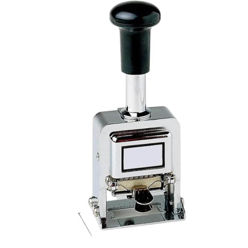 Wiler - Numeratore Automatico 6 Cifre - Nero 