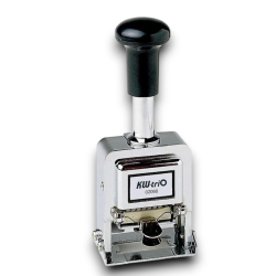 Wiler - Numeratore Automatico 6 Cifre - Nero 
