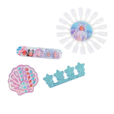 Nice Group -  Kit di Smalti per Unghie con gemme e stickers adesivi