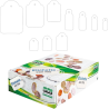Lebez- Etichette Con Filo - 23x35 cm - 500 pz