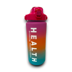 Set 4 Borracce in Policarbonato - Fucsia - (300ml, 1L, 2L e 3.3L)