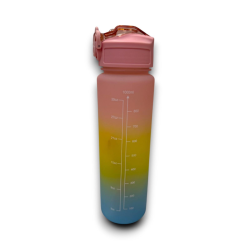 Set 4 Borracce in Policarbonato - Rosa - (300ml, 1L, 2L e 3.3L)