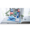 6 ESSENTIALS G75 Registratore con Custodia, con Meccanismo a Leva, in 