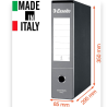 6 ESSENTIALS G75 Registratore con Custodia, con Meccanismo a Leva, in 