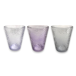 Set 6 Bicchieri in Vetro Colorati 210 ML - Martellato
