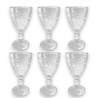 Set 6 Calici in Vetro Trasparente 233 ML 