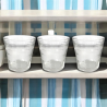 Set 6 Bicchieri in Vetro Trasparente 300 ML - Rigato