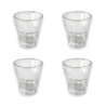 Set 12 Bicchieri in Vetro Trasparente 40 ML - Mini Tumbler