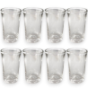 Set 8 Bicchieri in Vetro Trasparente 40 ML - Collins