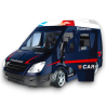 REEL TOYS - Camionetta Carabinieri con Luci e Suoni - Scala 1:20