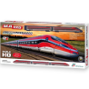 REEL TOYS - Freccia Rossa 1000 - Treno in Scala H0 a Batterie con Luci