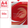 Esselte Buste Perforate Deluxe, in PPL Lucido, Documenti in Formato 22