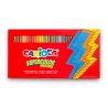 Carioca Supercolor Drawing -Set  40 Pastelli, 1 Gomma, 1 Temperino e 2
