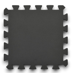 10 Pezzi di Tappetino Puzzle Nero in Schiuma Peluche GOMMA EVA 29x29 c