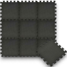 10 Pezzi di Tappetino Puzzle Nero in Schiuma Peluche GOMMA EVA 29x29 c
