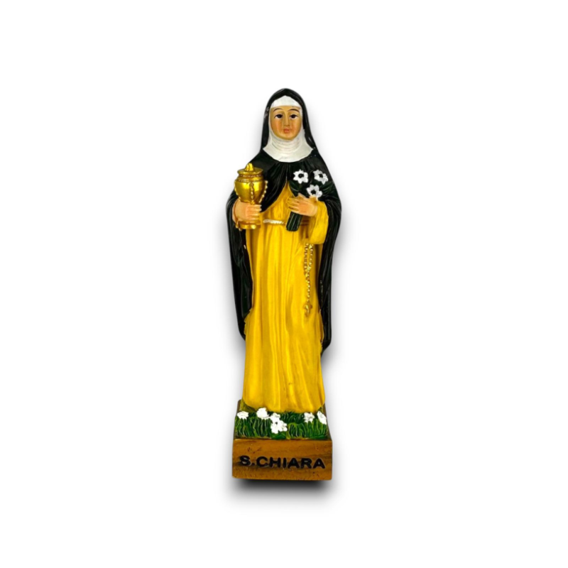 Statua Religiosa Madonna di Loudes, Figura Santa Maria in Ceramica h. 
