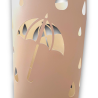 Portaombrelli in Latta - Crema - 16x16x50 cm