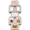 Cornice Portafoto - 36x88x3 cm - 7 Foto 10x15 e 13x18 cm