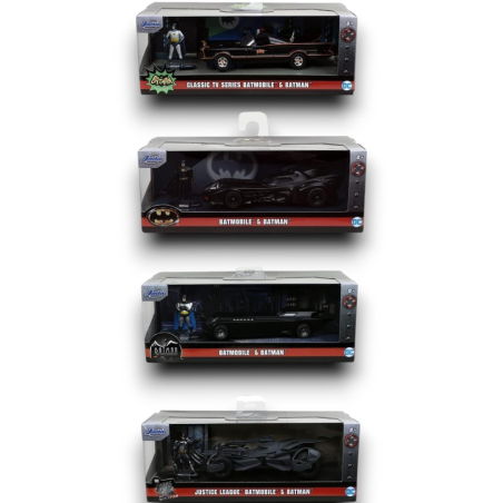 Jada Toys Batmobile - Macchina Giocattolo, Personaggio Batman Die-Cast