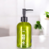 Set Dispenser Sapone in Vetro - Colore Assortito - 7.5 cm x H 22 