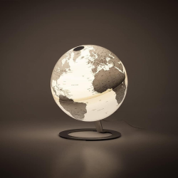 Tecnodidattica - Globo 25 cm - Atmosphere Iglobe Light Chrome - Lumino