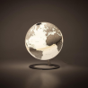 Tecnodidattica - Globo 25 cm - Atmosphere Iglobe Light Chrome - Lumino