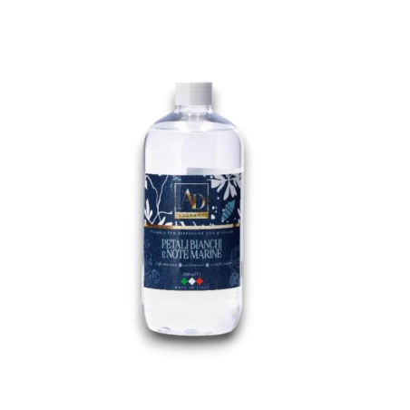 Star - Ricarica Per Profumatori - 500 ML - Petali Bianchi e Note Marin