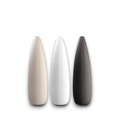 Vaso in Ceramica Tribeca - 3 Colori Disponibili - 20x75 cm