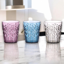 Star - Set 6 Bicchiere Acqua - Plast Wieky - 8.5x10 cm