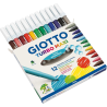 Giotto Turbo Pennarelli Turbo Maxi Punta Larga, 5 mm, Confezione da 12