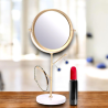 Star - Specchio Trucco con Porta Gioie - 15x12x31 cm