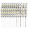12 Steli Fiori di Pesco Bianco - 120 Cm