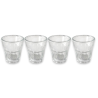 Set 4 Bicchieri in Vetro Trasparente 40 ML - Mini Tumbler