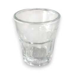 Set 4 Bicchieri in Vetro Trasparente 40 ML - Mini Tumbler