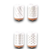 Star - Diffusore Elettrico per Profumatori con 7 Led - 120 ML - 10x17 
