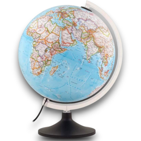 Tecnodidattica - Mappamondo National Geographic Carbon Classic - 30 cm