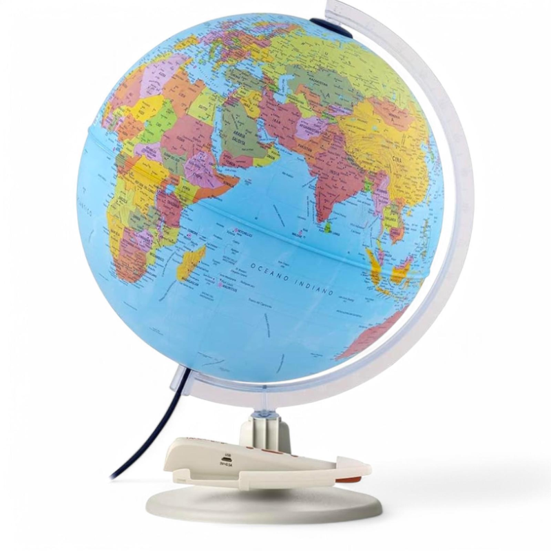 Tecnodidattica Parlamondo - Mappamondo interattivo per l'apprendimento