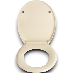 Copriwater in Legno MDF 18" - 46 cm - Beige
