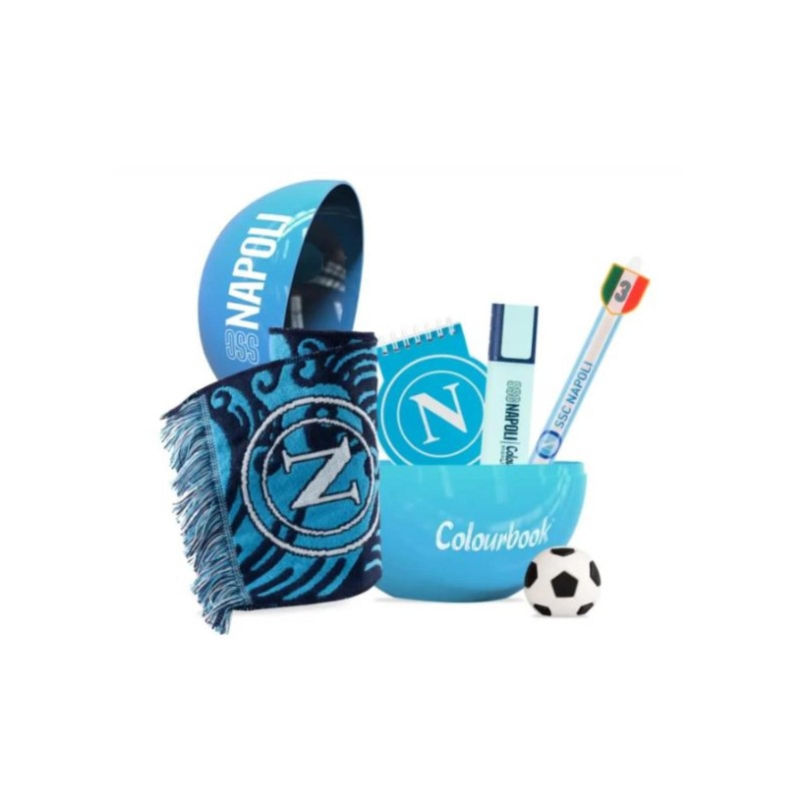 Colourbook Napoli -  FanBall Box Sorpresa Cancelleria 