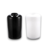 Star - Vaso in Vetro Modello Shaq - Bianco o Nero - 23x36 cm