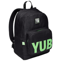 Yub - Zaino Americano Fluo Verde - 30,5x42x14 cm - SCONTO