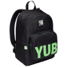 Yub - Zaino Americano Fluo Verde - 30,5x42x14 cm - SCONTO