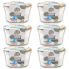 6 Vaschette Assorbi Umidità - 230 GR/500 ML - Vaniglia