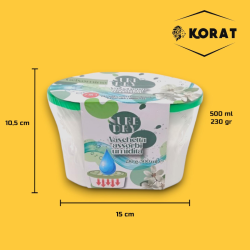 6 Vaschette Assorbi Umidità - 230 GR/500 ML - Gelsomino