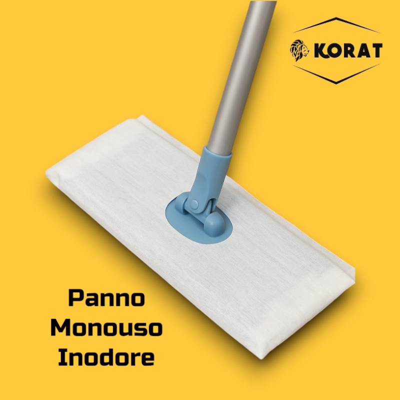 Conf. 10 Panni Pavimento con Foro Umidificati - 60x40 cm