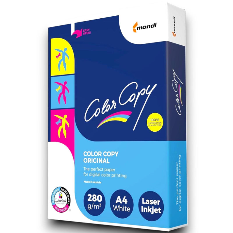 Color Copy Bianco - Risma Carta A4 - 280 GR - 21x29.7 cm 