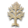 Albero della vita in Legno 56 cm - Composto da 3 Parti 