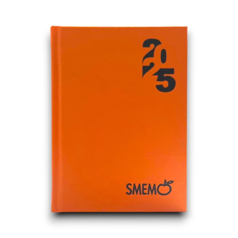 Smemo - Diario 16 Mesi - 13x17cm - Classic Arancione