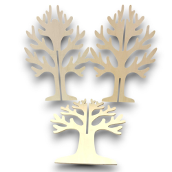 Albero della vita in Legno 56 cm - Composto da 3 Parti 